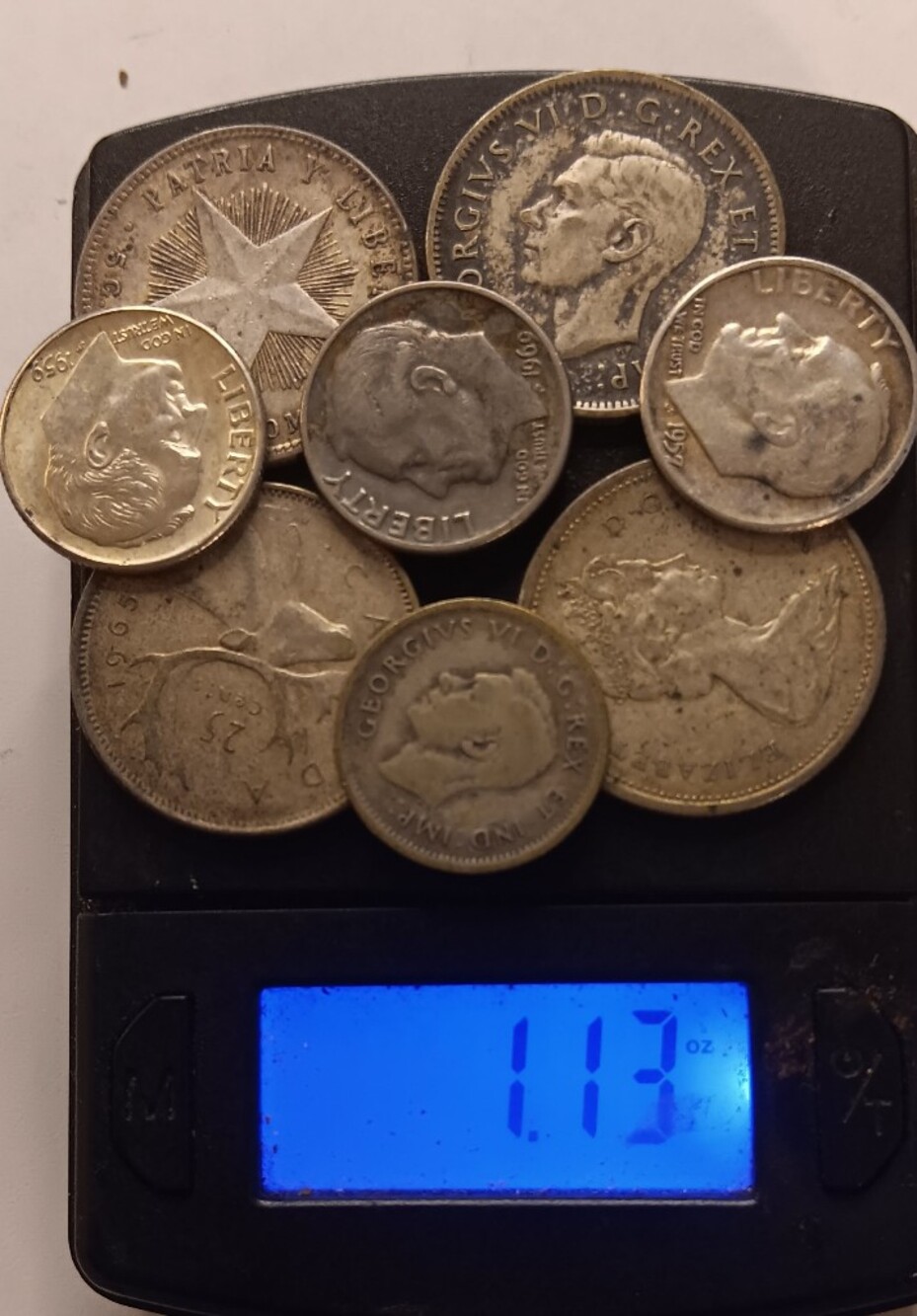 1.13 Oz Mixed Silver- Coins